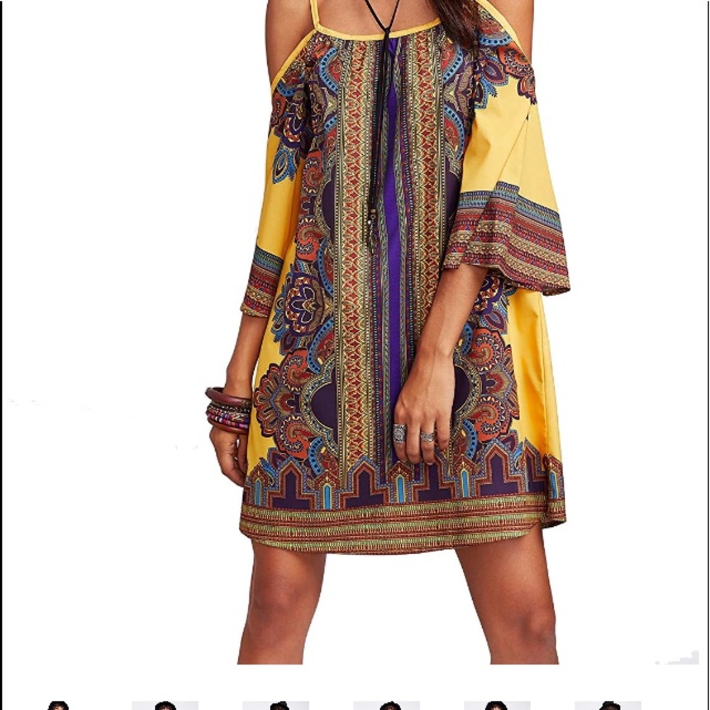 New Tribal Print Dress